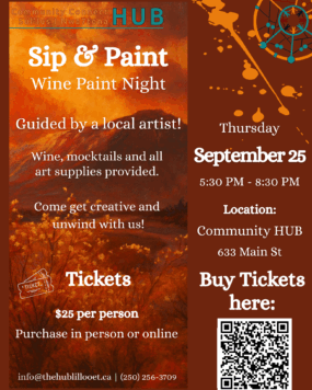 Sip & Paint Night Sept 25th
